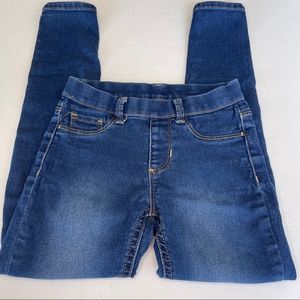 Girl's Dark wash Skinny Jeans/Jeggings Size 7/8 Wonder Nation
